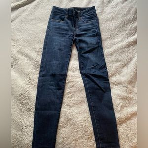 American eagle skinny jeans size 00 short